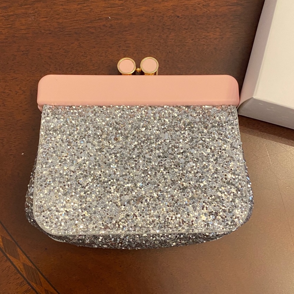 MIU MIU GLITTER POUCH - Picture 5 of 7